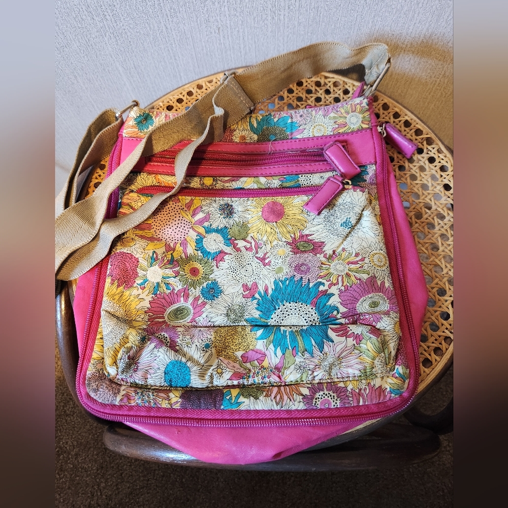 Alba Est. 1984 floral crossbody purse